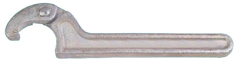 Ключ трубный 350 мм (14") для круглых шлицевых гаек с шарнирным захватом цинк CrV
